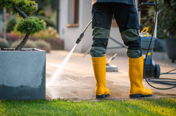 Pressure Washing Brick in Foster City, CA